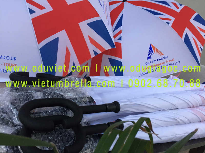 xưởng sản xuất ô dù cầm tay in logo quảng cáo